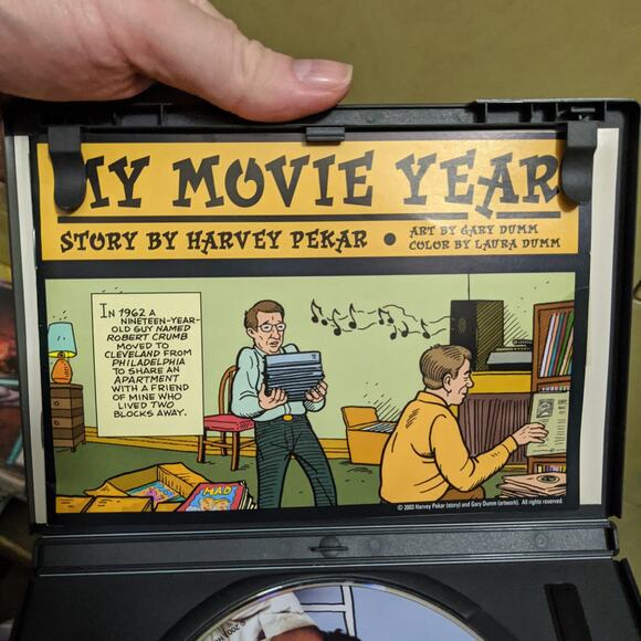 American Splendor DVD w/Chapter and Comic Book Inserts Paul Giamatti Hope Davis - Picture 4 of 5